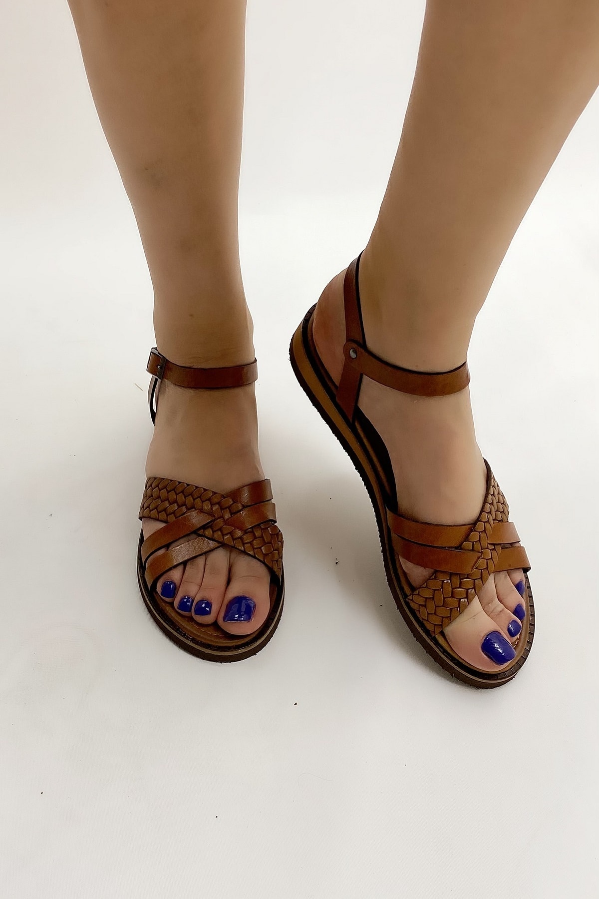 Kadın Hakiki Deri Sandalet 3